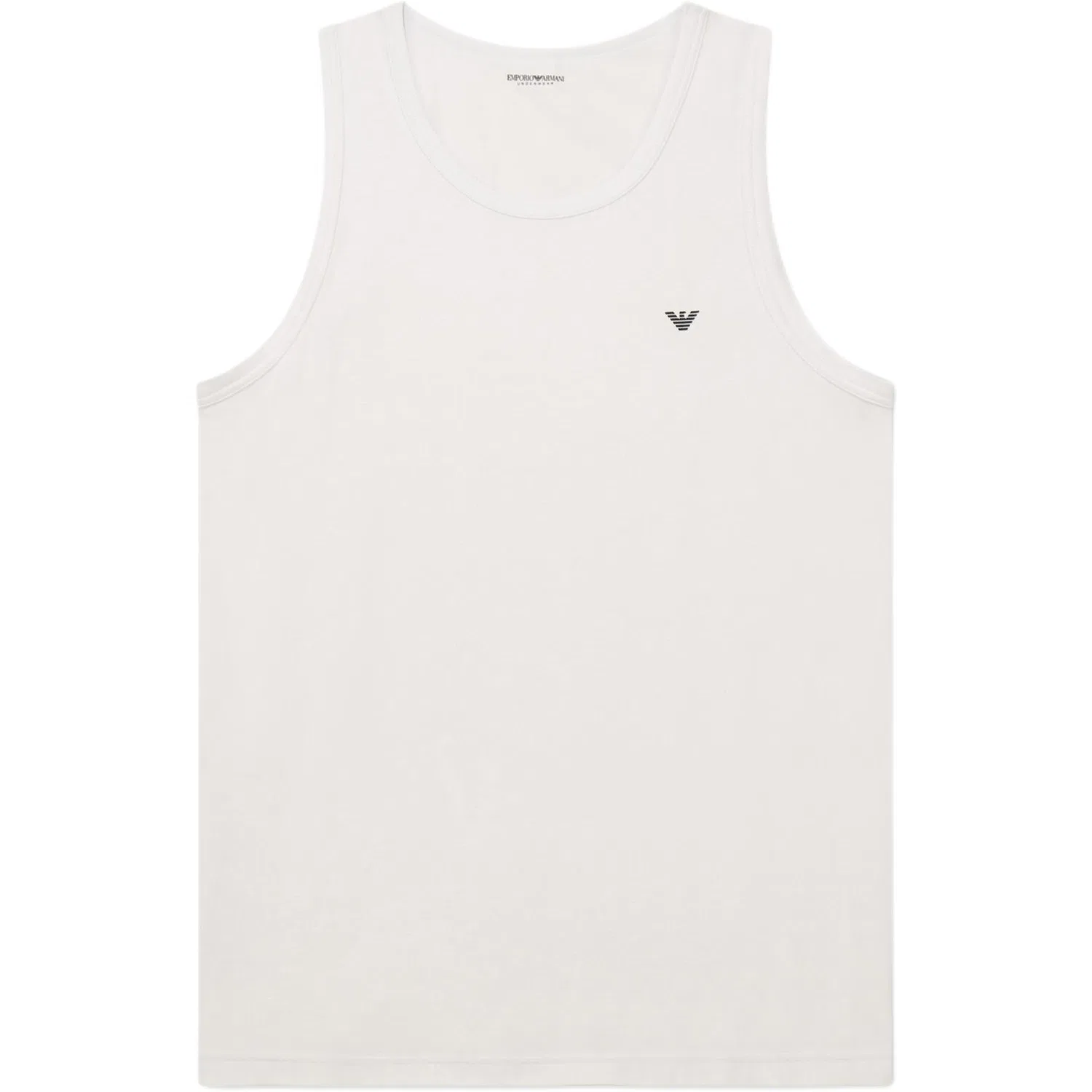 Майка мужская, хлопковая, EMPORIO ARMANI, White