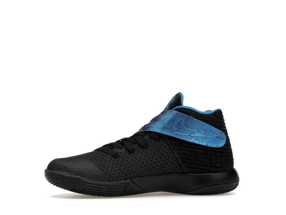 Детские кроссовки для баскетбола с высокой поддержкой Nike Kyrie 2 Nike, Black/Game Royal-Black — фото 3