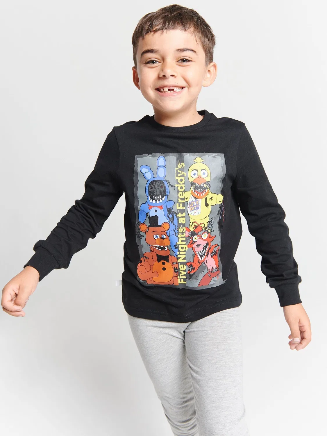 Пижамный набор Five Nights at Freddy's Brand Threads, черный