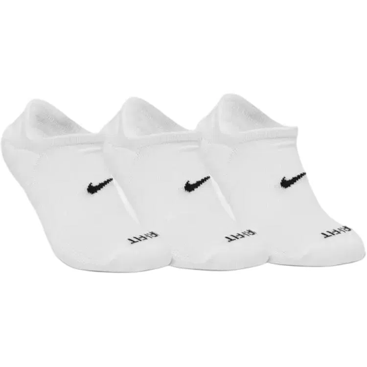 Женские носки для тренировок с усиленной подошвой, комплект из 3 пар, Nike, White — фото 3