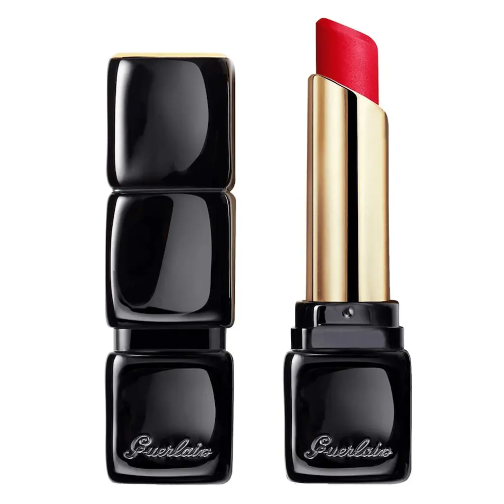

Губная помада Guerlain KissKiss Tender Matte, красный