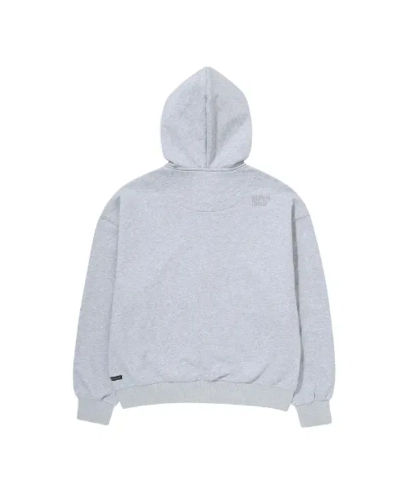 Худи с капюшоном Core 2-Way, Superdry, светло-серый меланж — фото 3