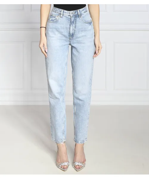 

Джинсы Mom Tapered fit Guess Jeans, синий