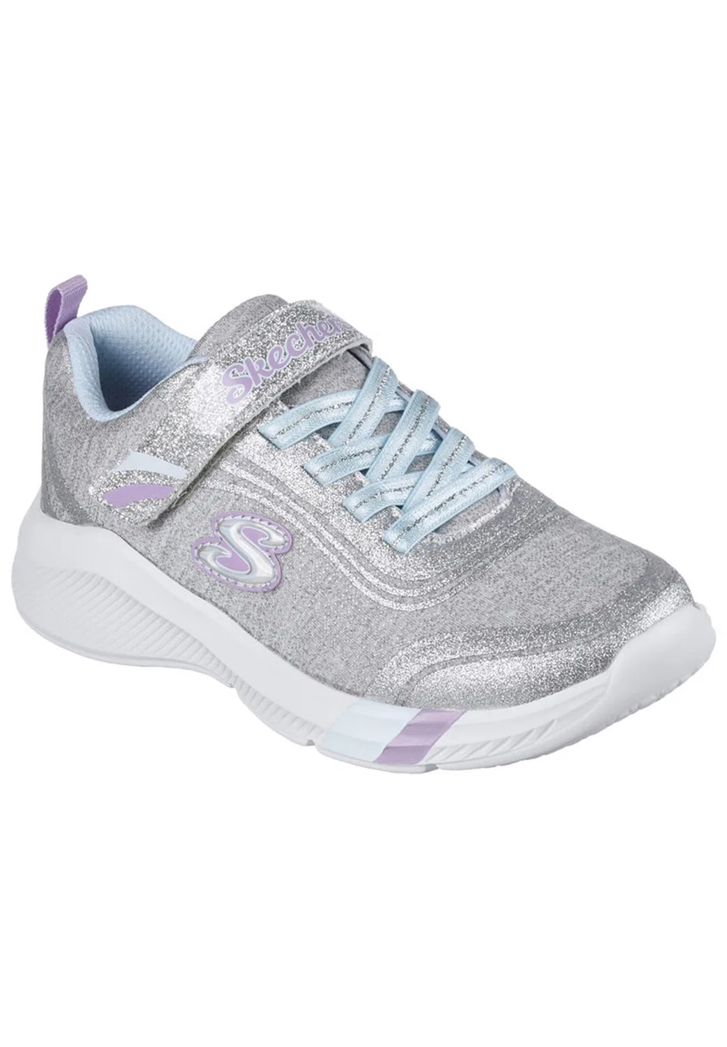 Детские кроссовки с блестками Dreamy Lites READY TO SHINE Skechers, Grau