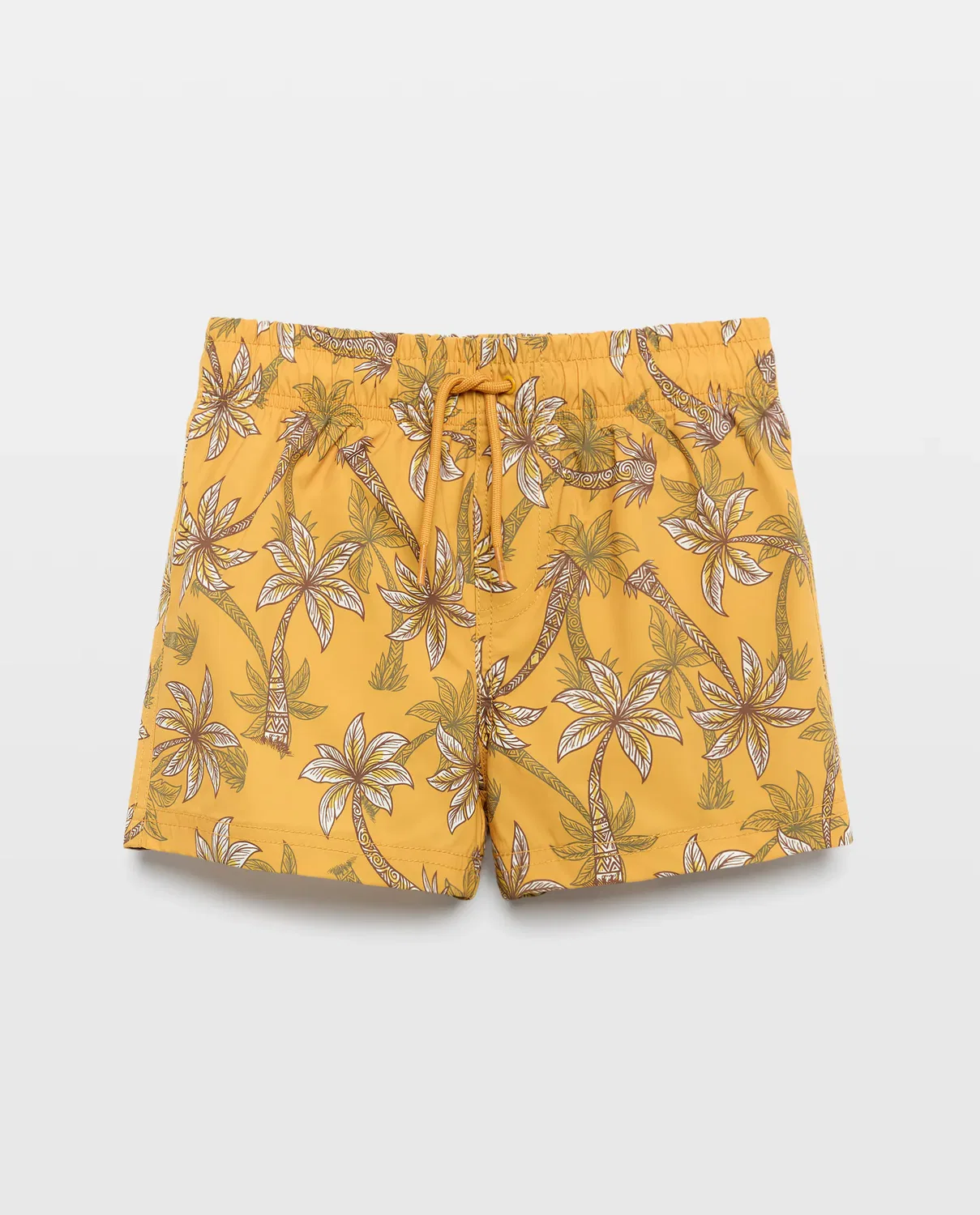 Детские шорты для мальчиков с принтом Bermuda Joy Palmeras Tofee Kids El Corte Inglés, Amarillo — фото 4