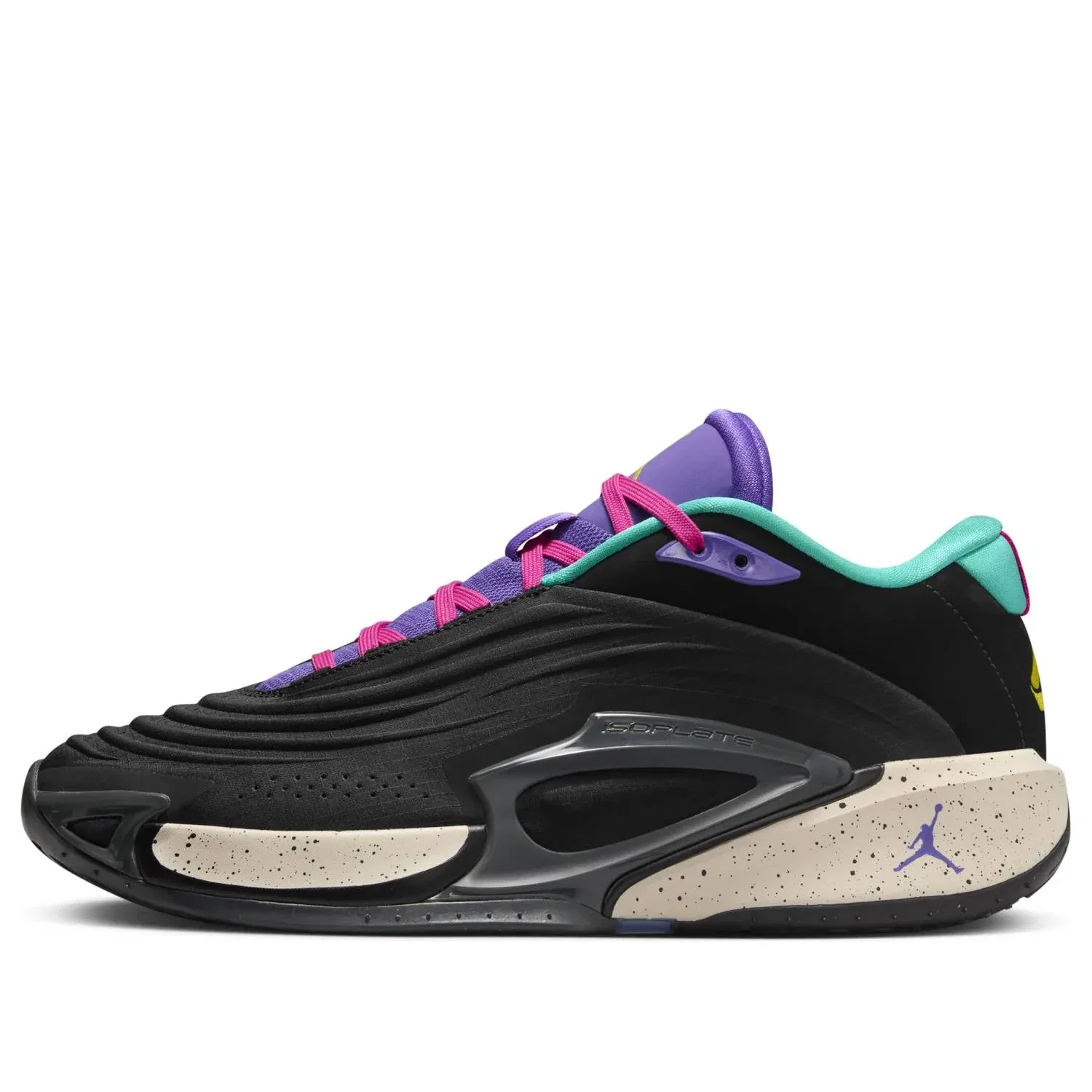 Детские кроссовки Jordan Luka 3 GS Nike, Black/Hyper Grape/Hyper Jade — фото 2