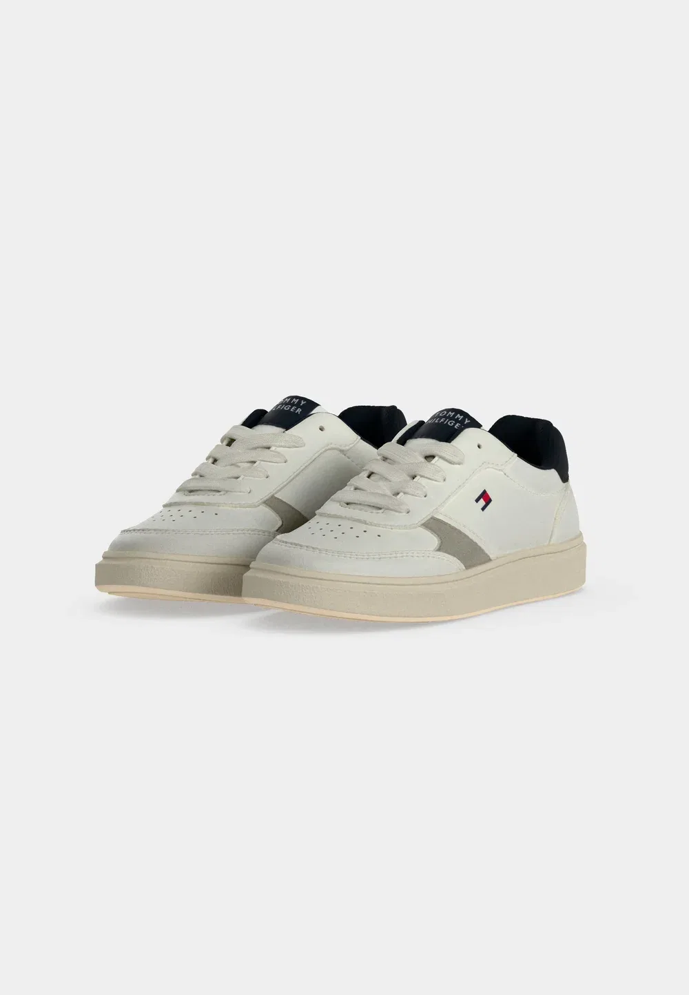 Кроссовки Cooper унисекс Tommy Hilfiger, White/Grey/Blue — фото 3