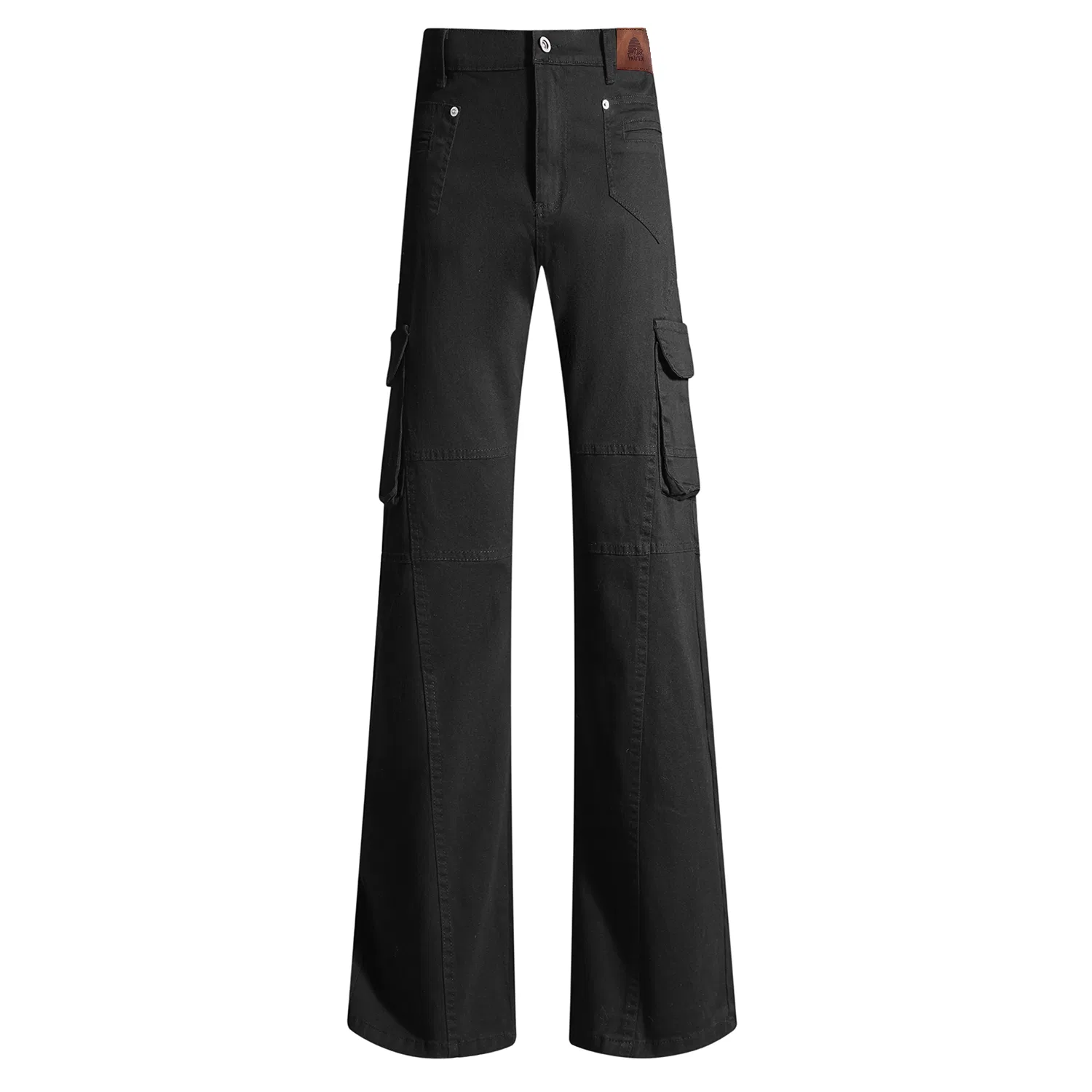 Детские джинсы карго с зауженным кроем MostwantedLab, Black