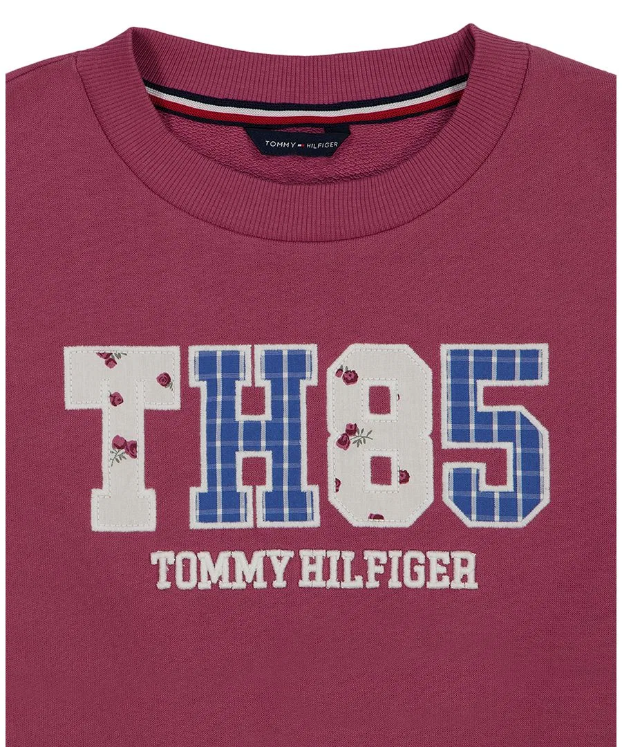 Свитшот с принтом Tommy Hilfiger, Berry Blast — фото 3