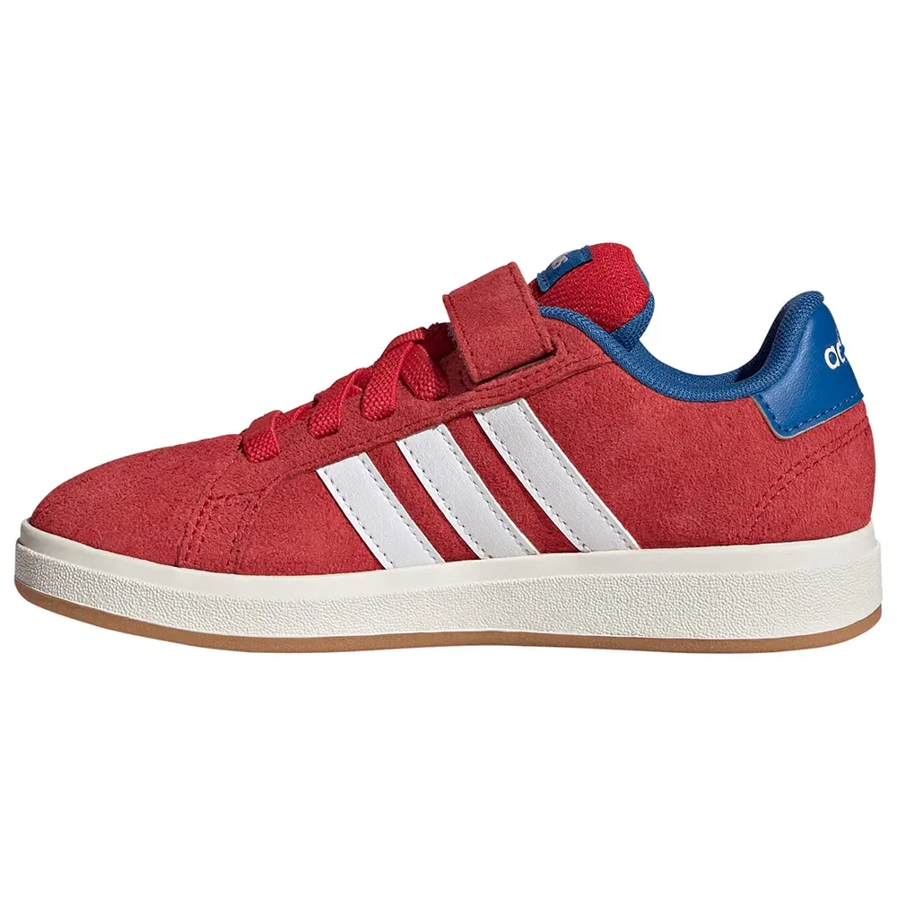 Кроссовки Grand Court 00s Adidas, красный — фото 3