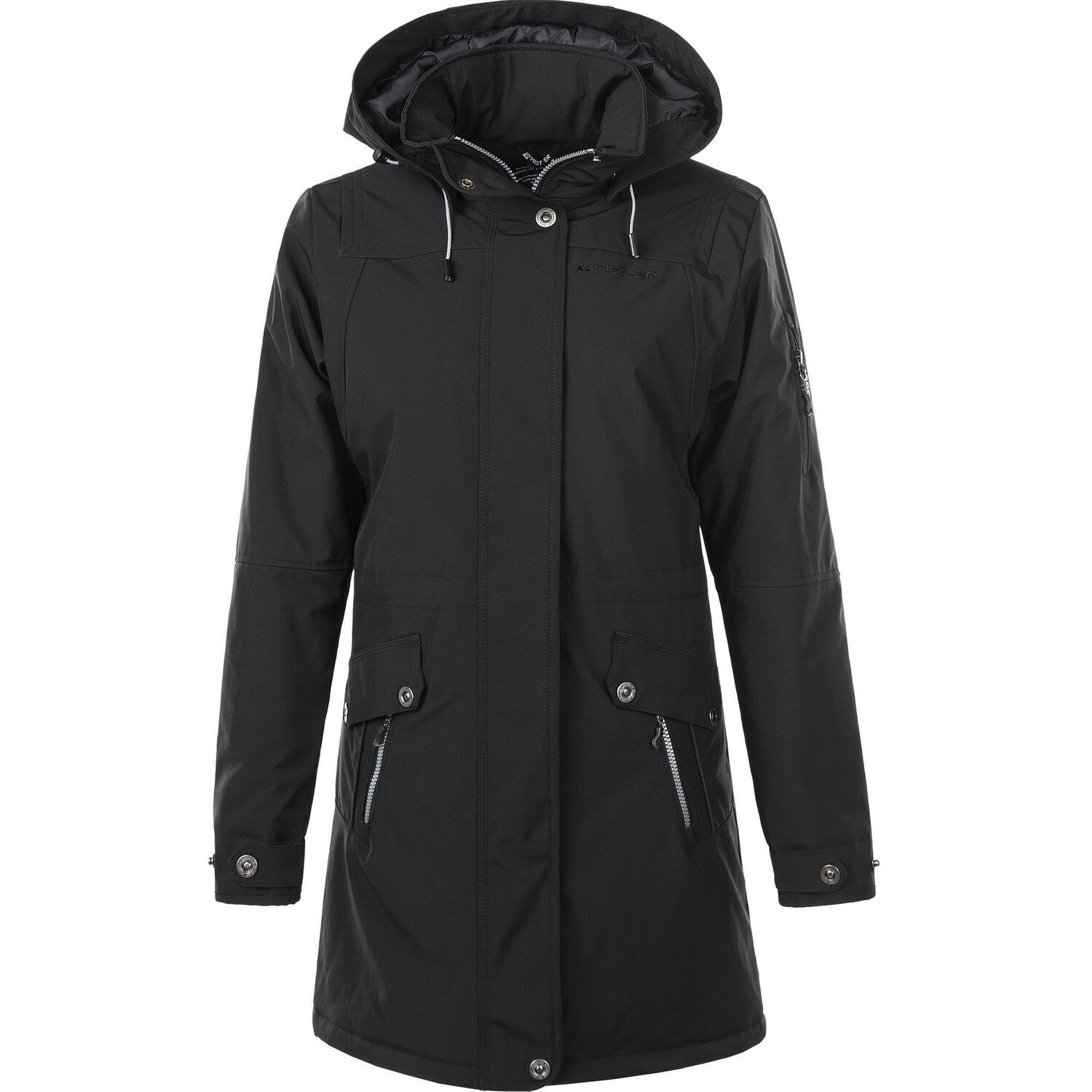 

Куртка Whistler Namol W-pro 10000 водонепроницаемая софтшелл, черный