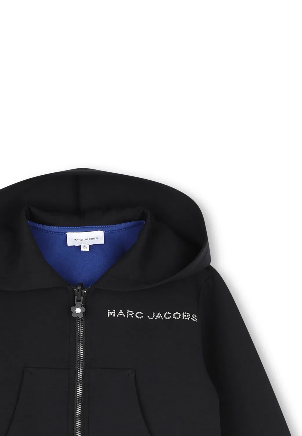 Кардиган-Капуш - толстовка на молнии Marc Jacobs Kids, Black — фото 3
