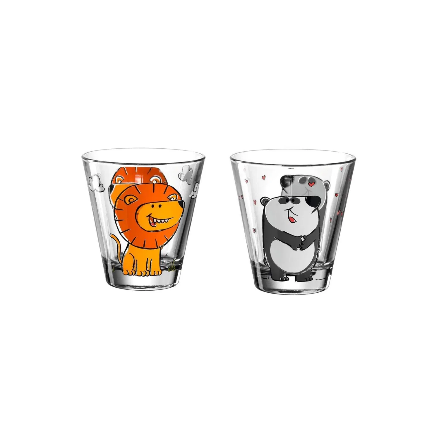 Набор детских стаканов 2 шт Bambini LEONARDO, 2 Цвета