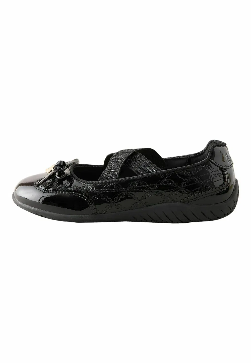 Балетки с ремешком на щиколотке Baker By Ted Baker, Black