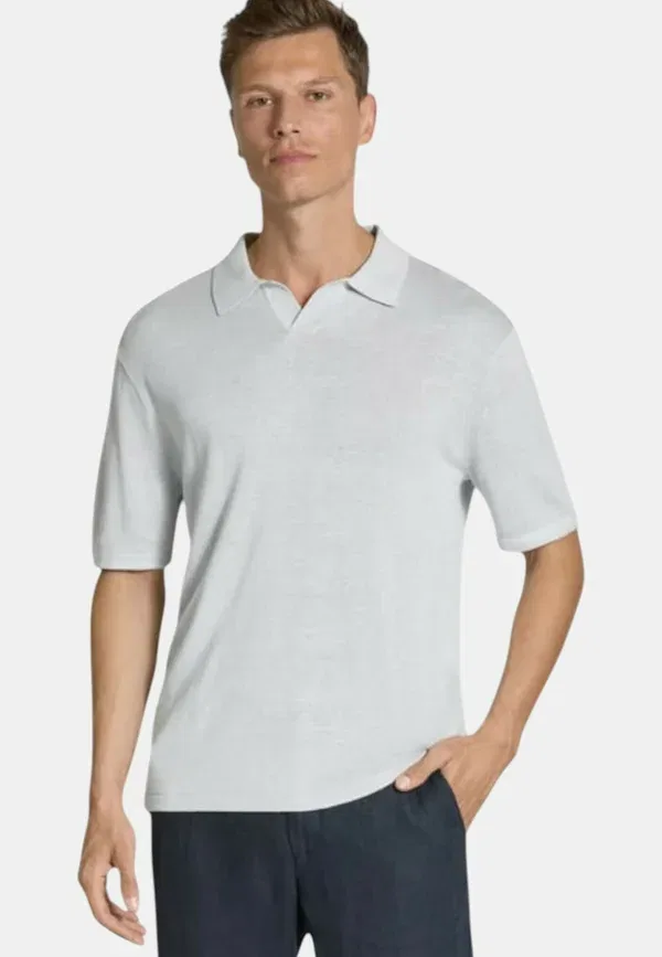 Футболка поло Calvin Klein, светло-серый
