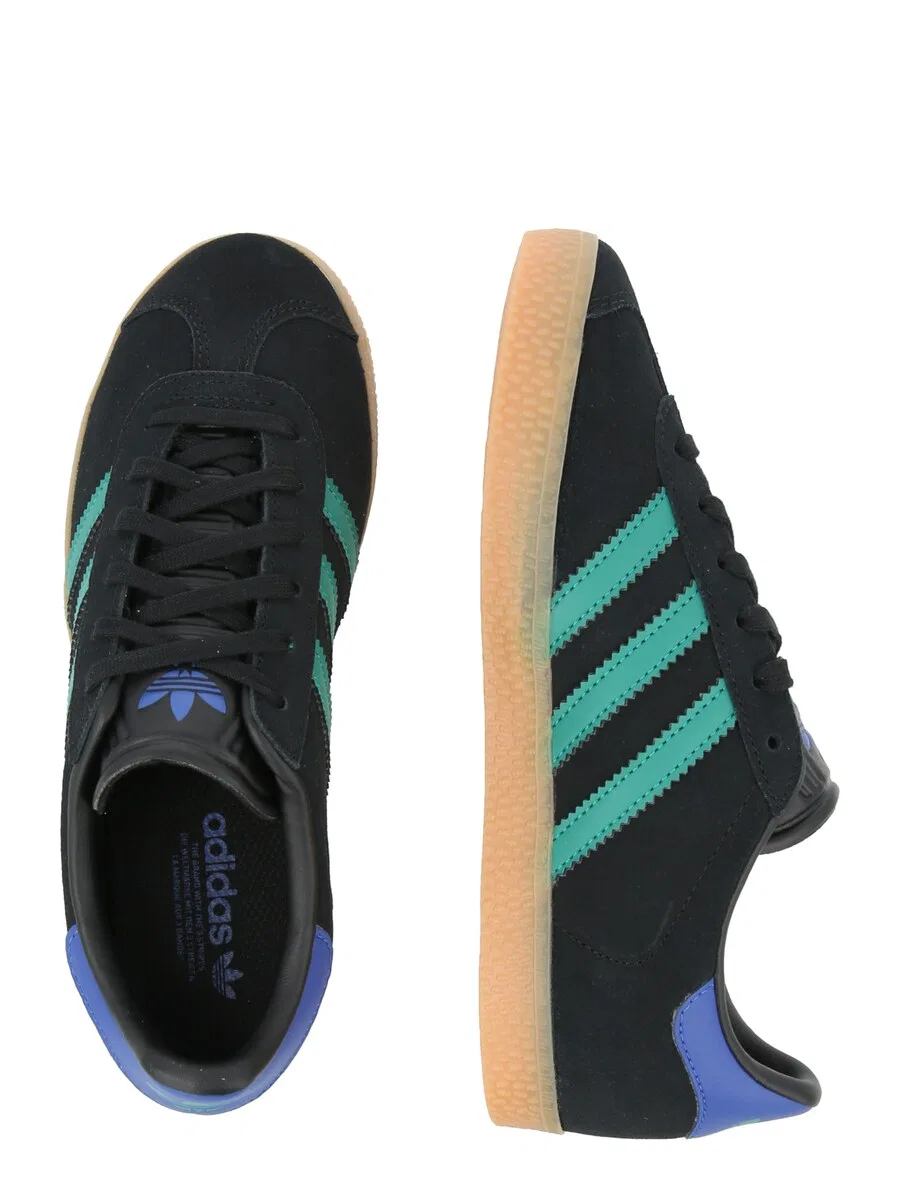 Кроссовки ADIDAS ORIGINALS 'GAZELLE' черного цвета — фото 2