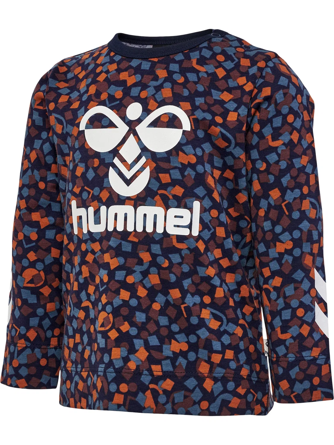 Детская футболка с длинным рукавом Hmlconfetti Hummel, BLAU / Dunkelblau — фото 4
