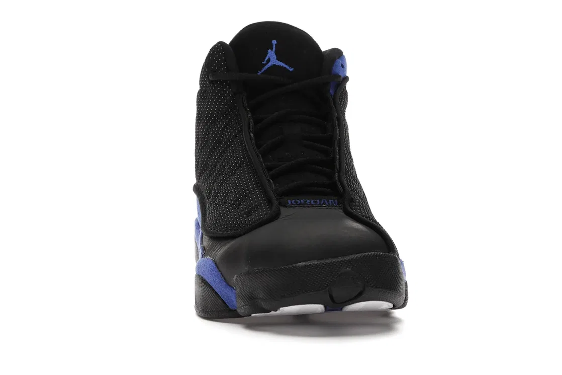 Детские кроссовки с ретро-дизайном Jordan 13 Retro Jordan, Black/Black-White-Hyper Royal — фото 2