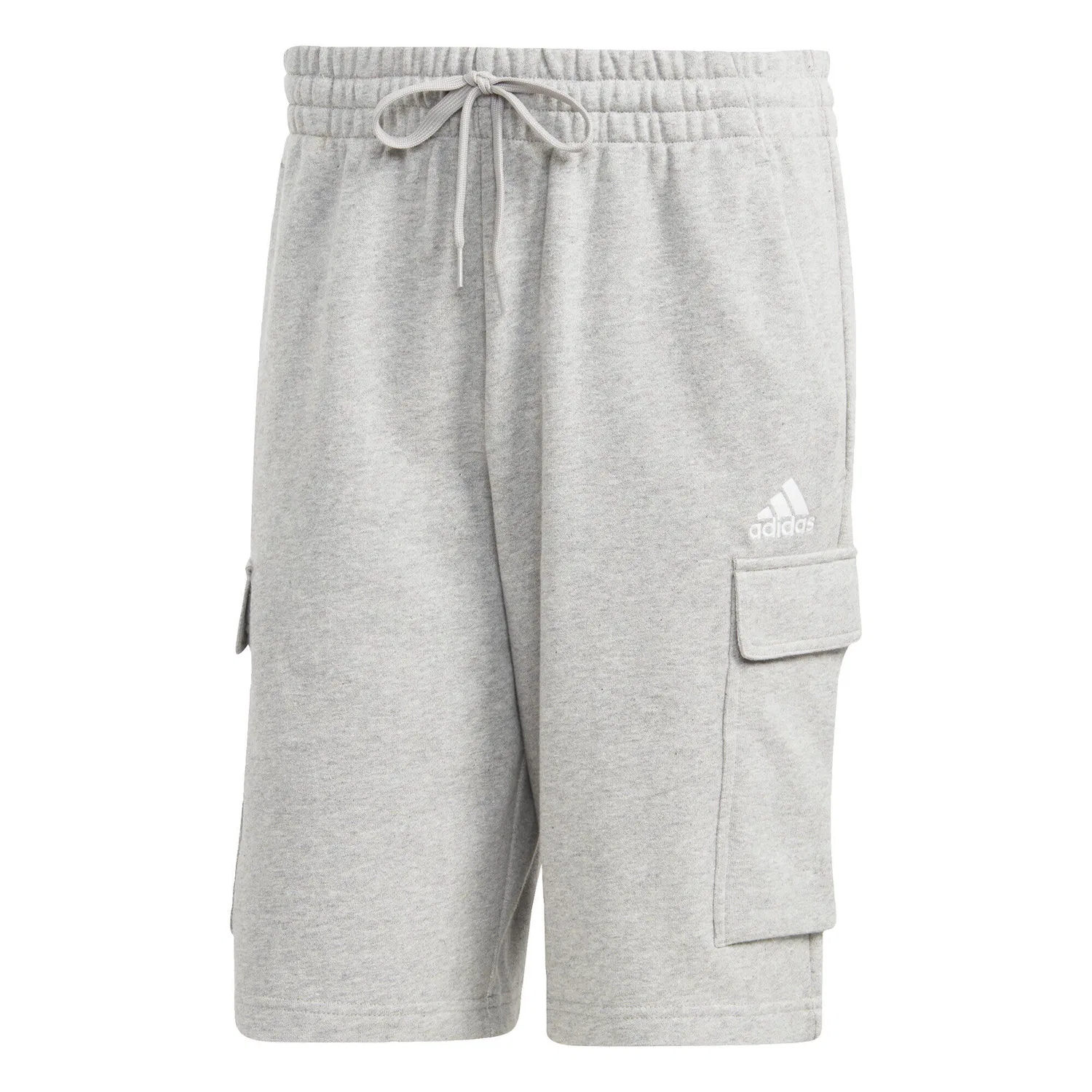Мужские шорты из футера Essentials French Terry Cargoshorts Adidas, Grau — фото 2
