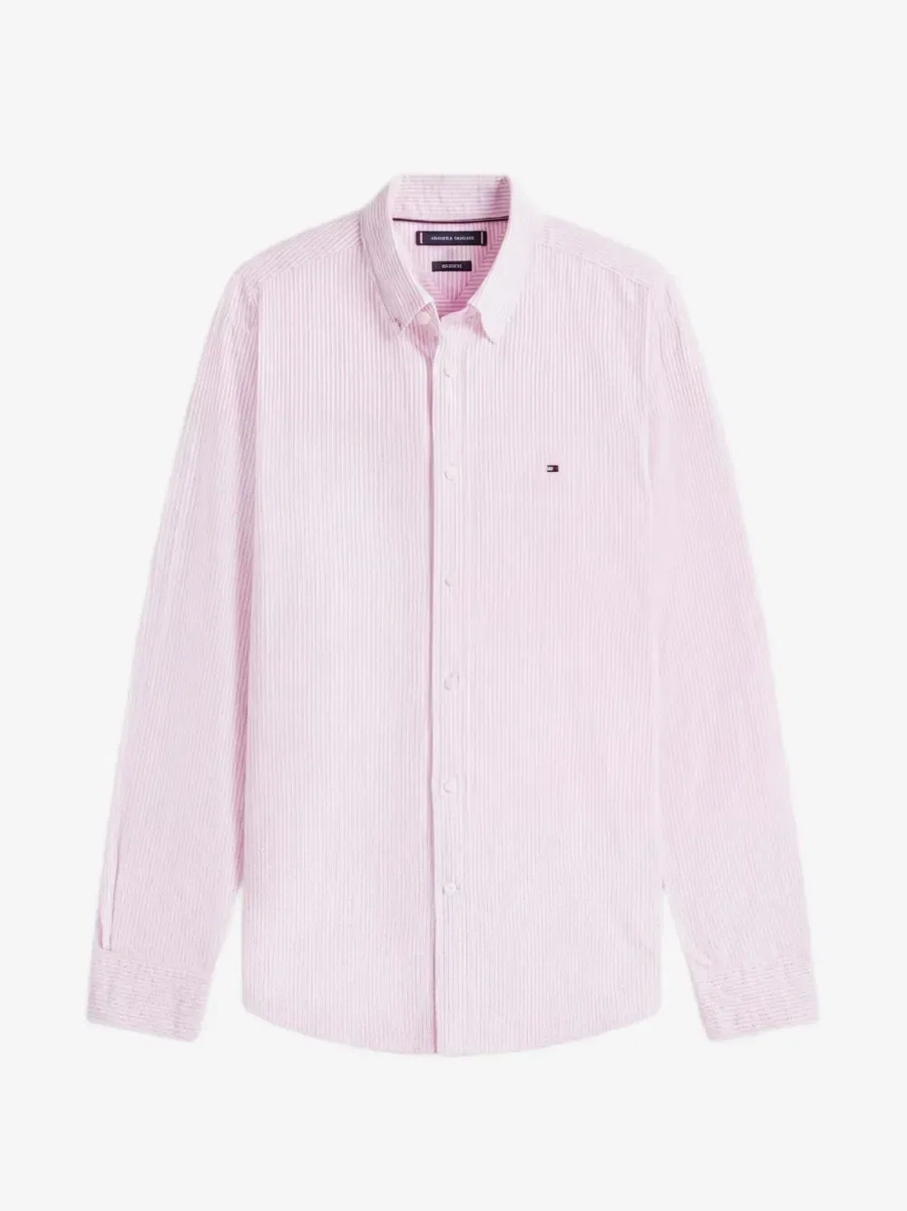 Рубашка Heritage Oxford в полоску Tommy Hilfiger, розовый