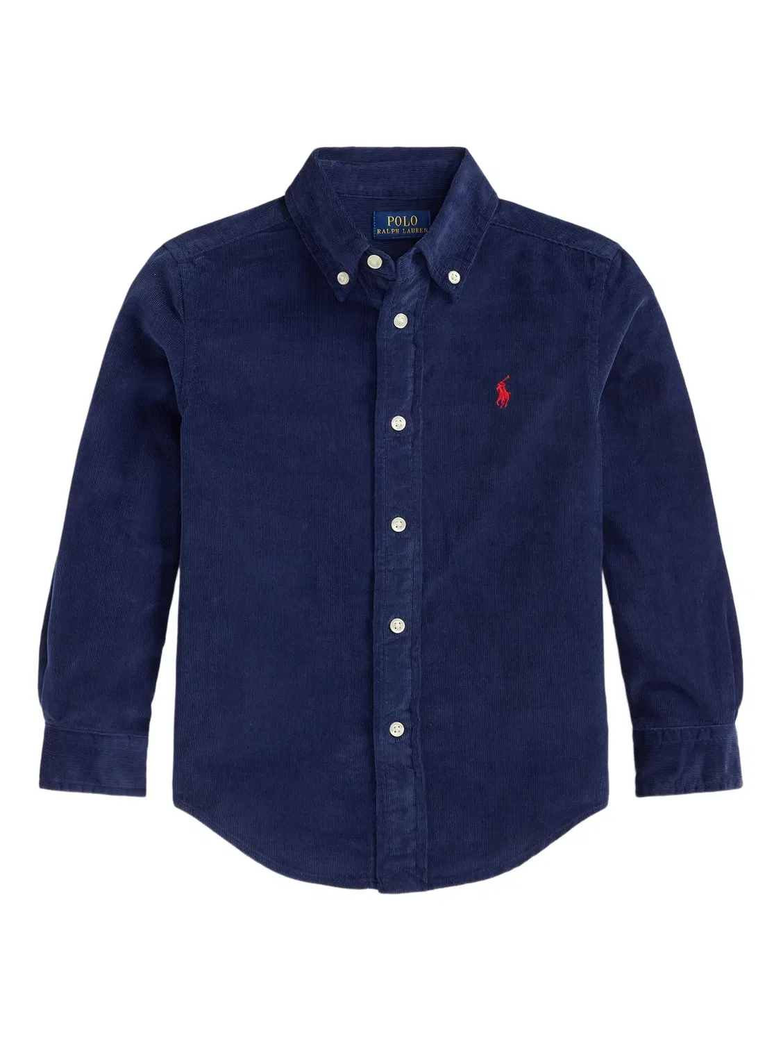 Рубашка из коттона Polo Ralph Lauren, темно-синий