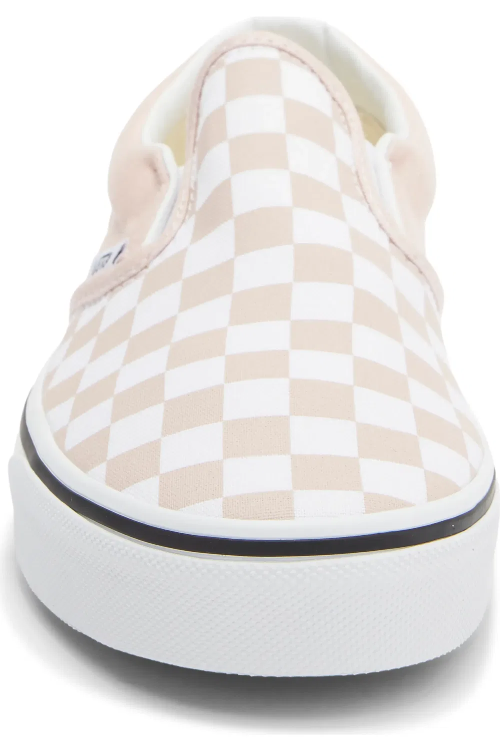 Кеды детские slip-on с шахматным принтом Classic Slip-On Vans, Sepia Rose — фото 4