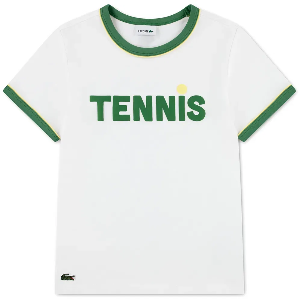 Футболка с коротким рукавом Lacoste, белый