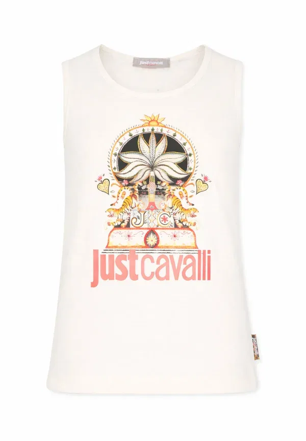 Топ Just Cavalli, слоновая кость