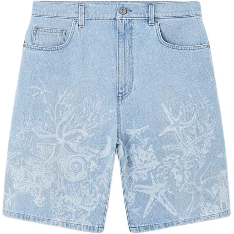 Мужские джинсовые шорты Barocco Sea VERSACE