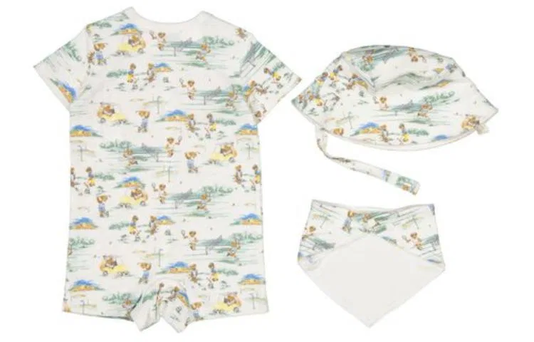 Детский комбинезон Polo Ralph Lauren, Multicolor — фото 3