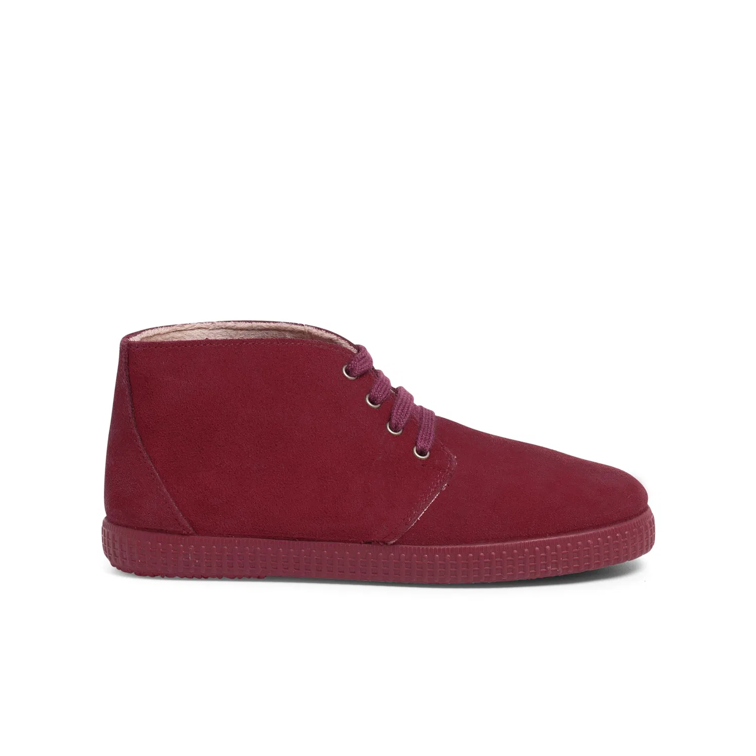 Детские ботинки на меху с моделью Pisamonas Scarpe In Pelliccia Con Lacci Pisamonas, Bordeaux