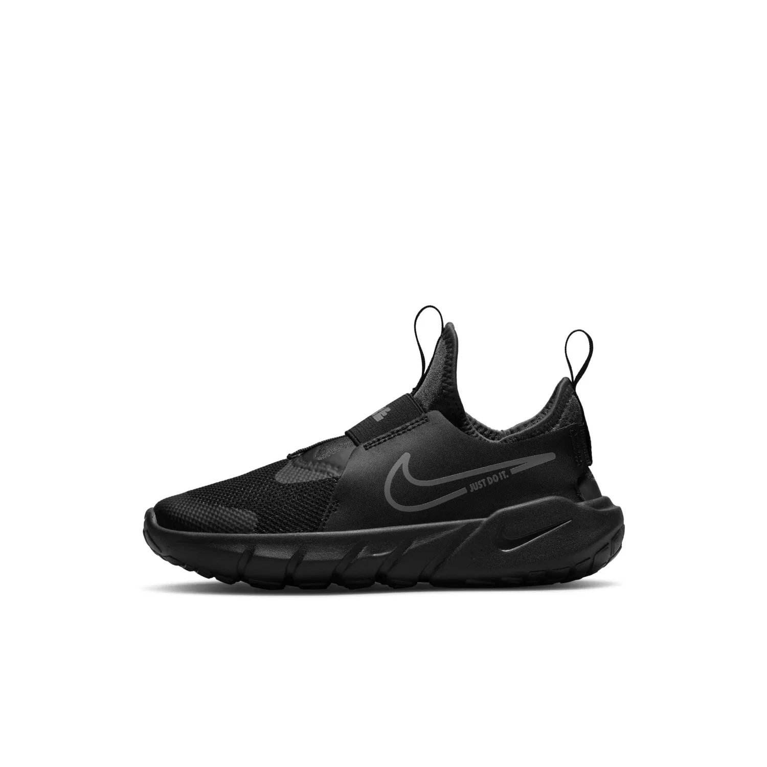 Детские беговые кроссовки для мальчиков с мягкой подошвой Flex Runner 2 NIKE, Black Flat Pewter Anthracite Photo Blue