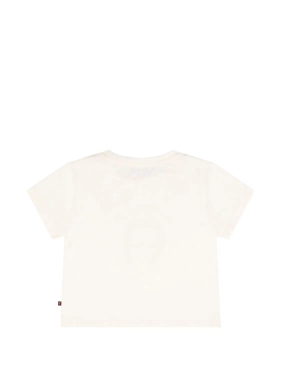 Футболка с люверсами и логотипом Aigner Kids, нейтральные цвета — фото 2