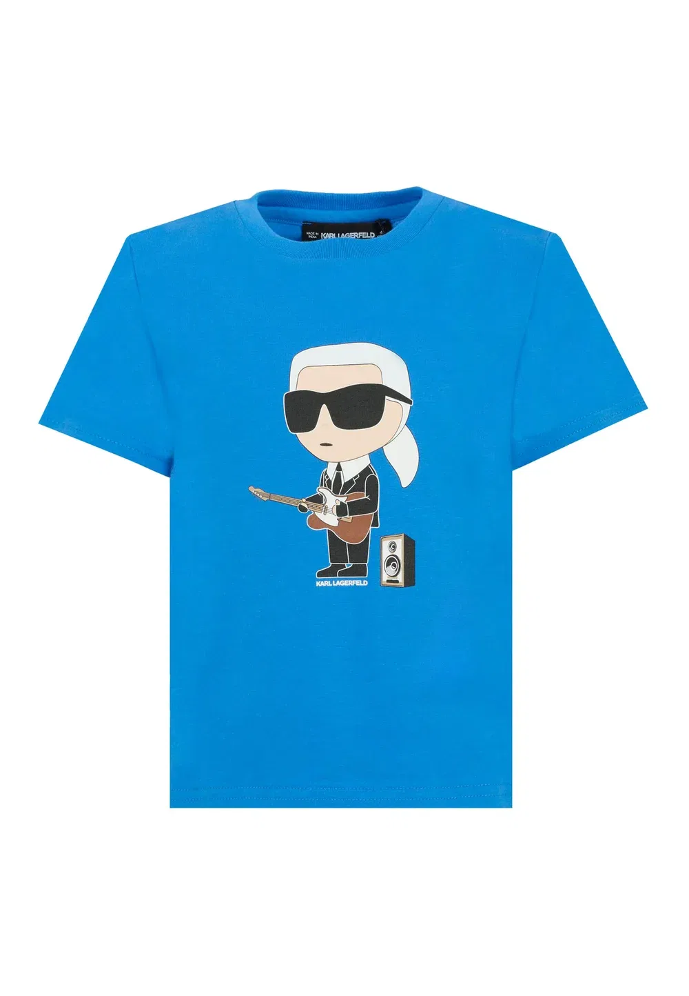 Футболка унисекс - футболка с принтом Karl Lagerfeld Kids, Blue