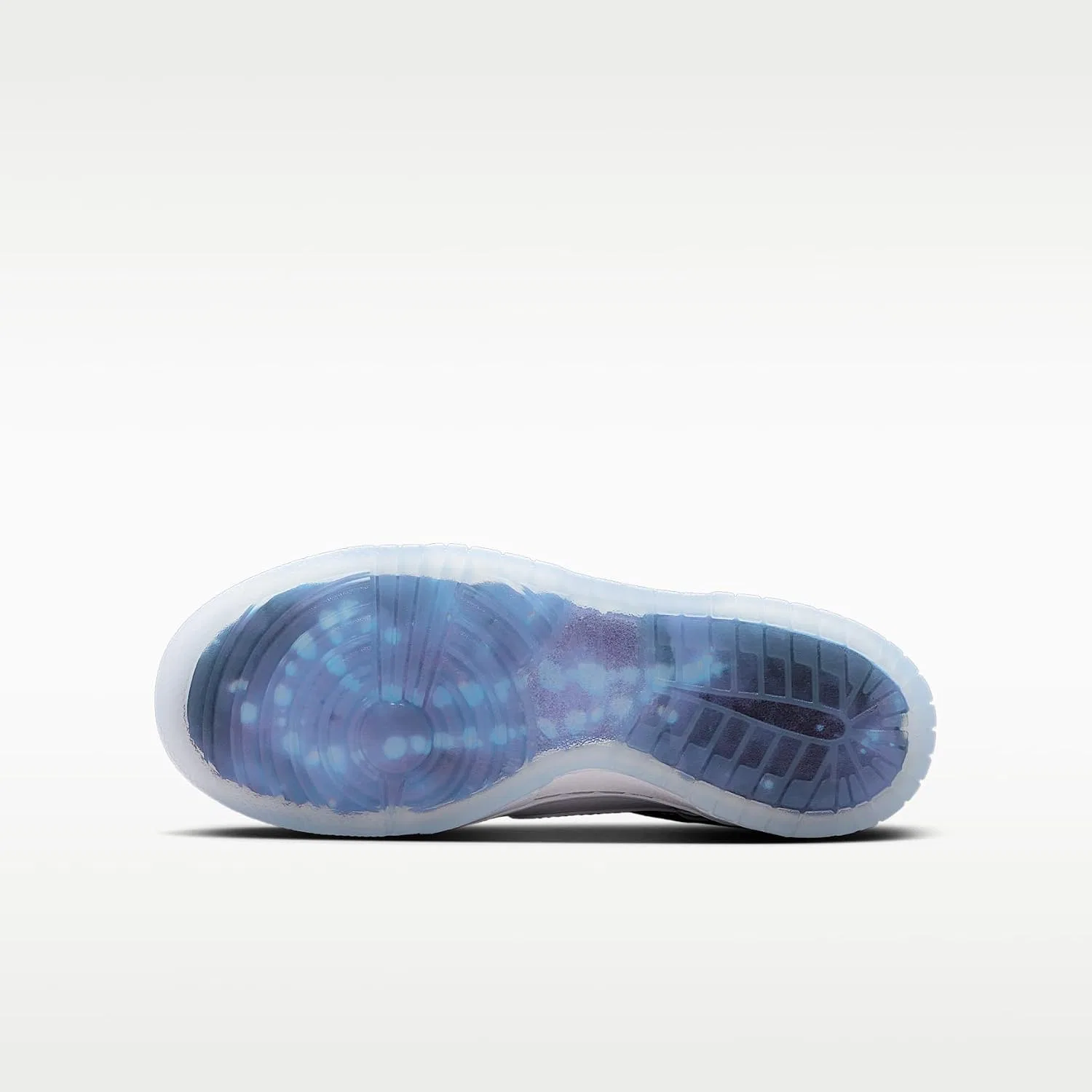 Детские кроссовки для мальчиков с принтом Nike Dunk Low x Lego® Collection, White/Brave Blue/Metallic Platinum/Multi — фото 2