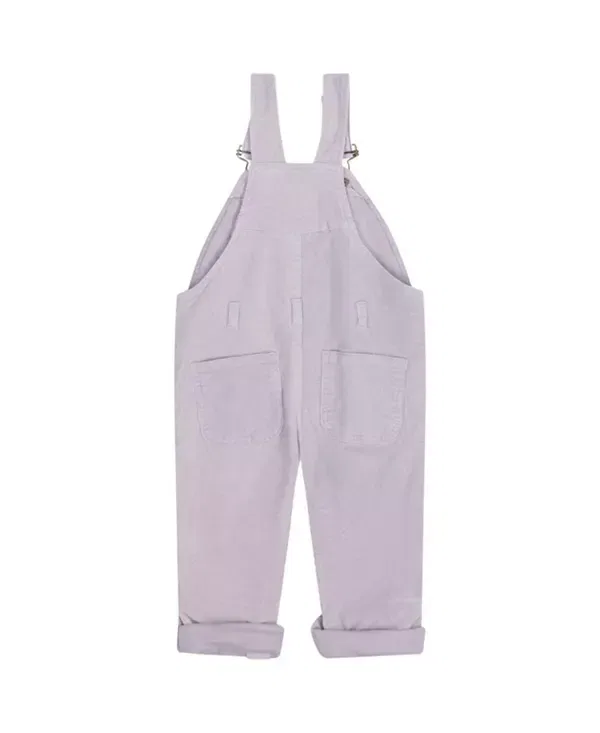 Детский комбинезон из вельвета Fog Dotty Dungarees, серый — фото 2