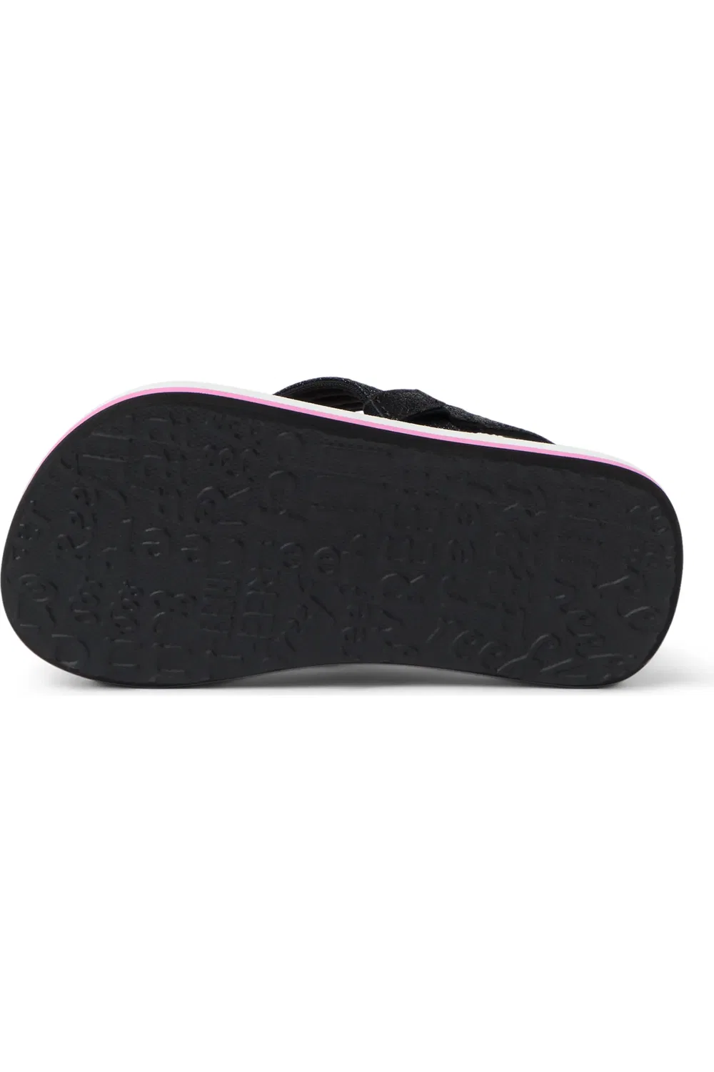 Сандалии детские с регулируемым ремешком Ahi Sandal Reef, Pink/Black Floral — фото 3