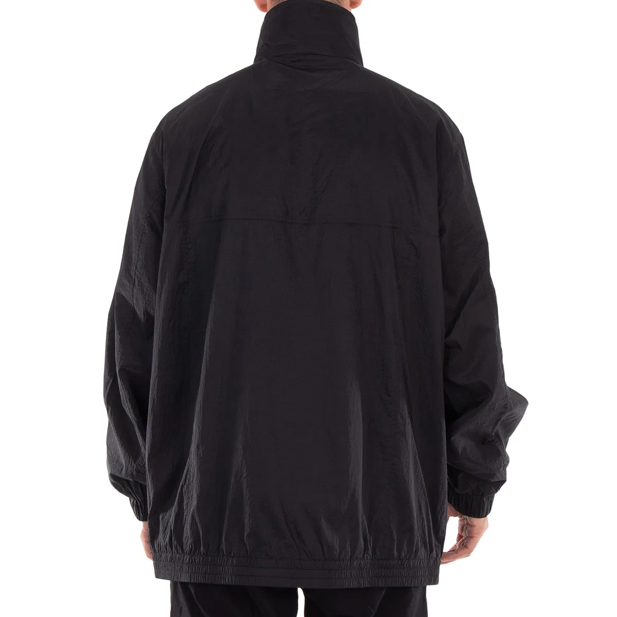 Ветровка удлиненная свободного кроя Relaxed Long Nylon Windbreaker Calvin Klein, Black — фото 4
