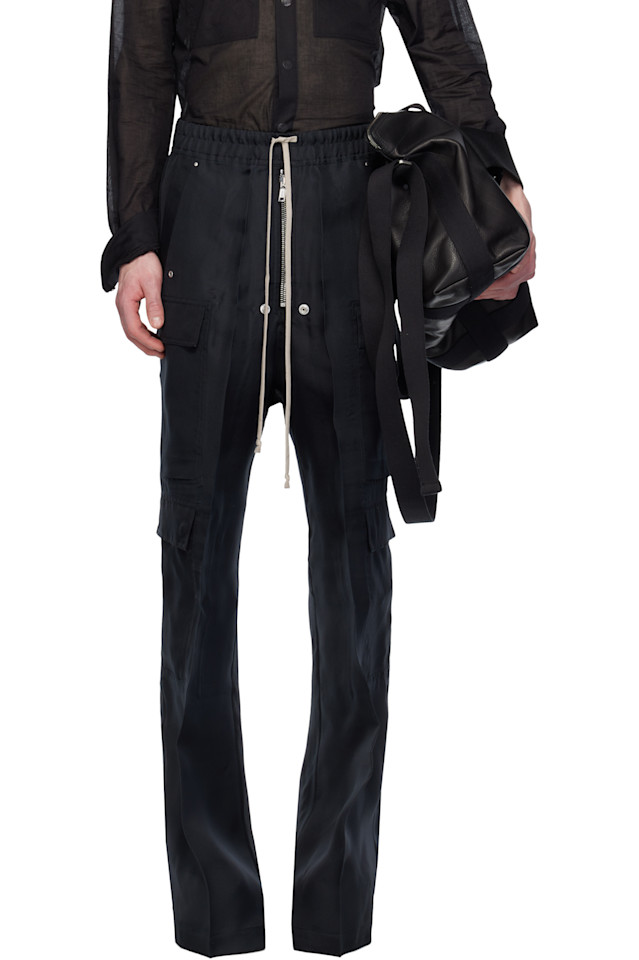 

Грузовые штаны Hollywood Cargobelas Rick Owens, черный