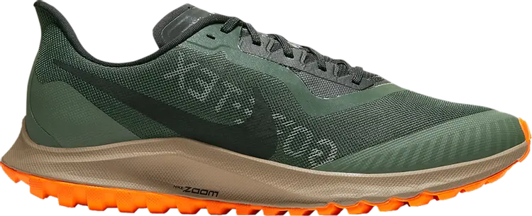 Кроссовки Nike Air Zoom Pegasus 36 Trail Gore-Tex 'Galactic Jade', зеленый — фото 2