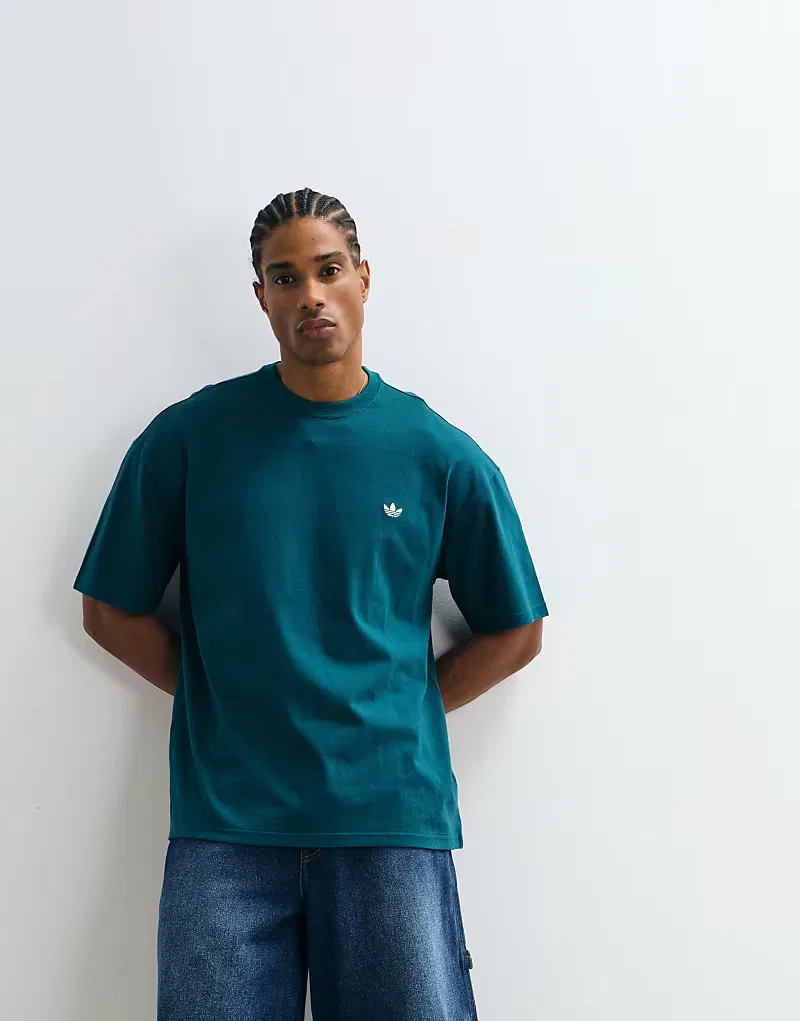 Футболка essential Adidas Originals, зеленый