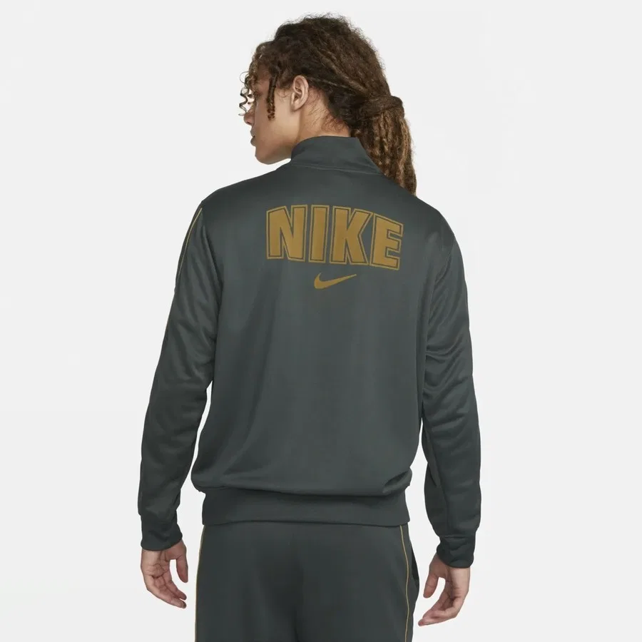 Мужской свитшот с капюшоном Nike FD0487-070, Серый — фото 2