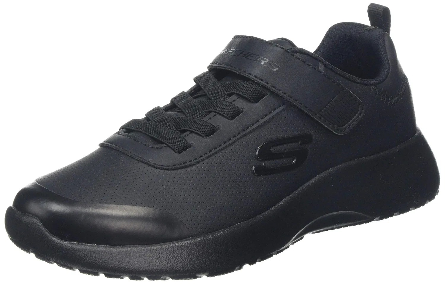 Детские кроссовки со шнурками Skechers Dynamight-day School-97772l, Black Black Bbk