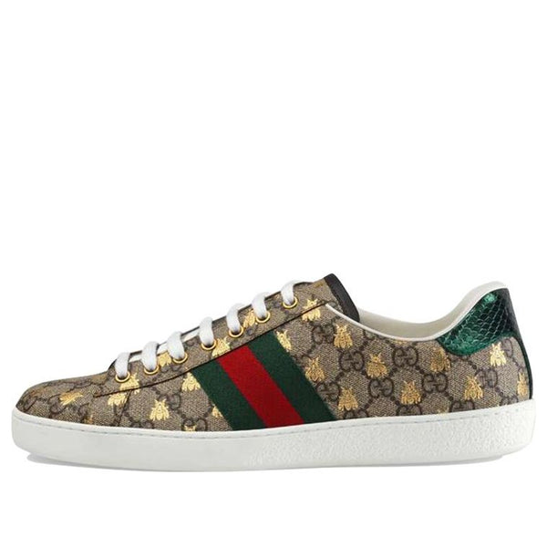 

Кроссовки ace gg supreme 'bees' Gucci, бежевый