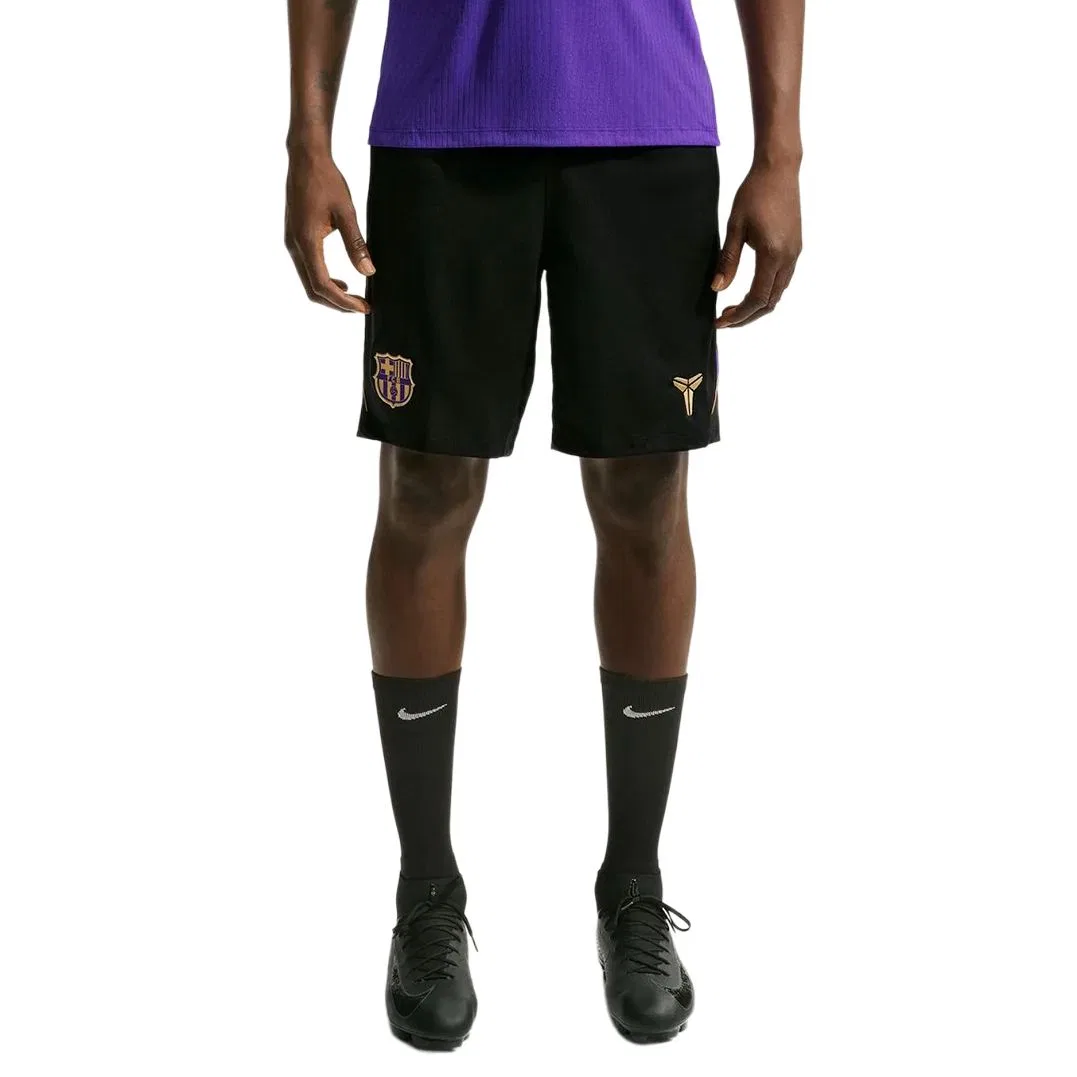 Мужские шорты повседневные с принтом FC Barcelona Black Nike