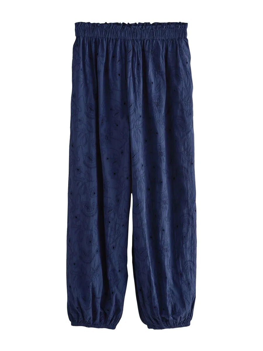 Брюки Next Barrel Pants темно-синего цвета