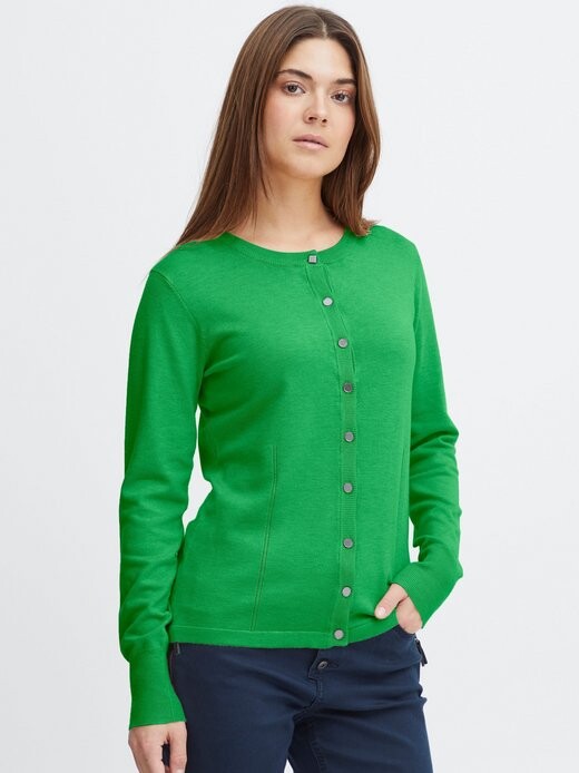 

Кардиган пзсара Pulz Jeans, зеленый