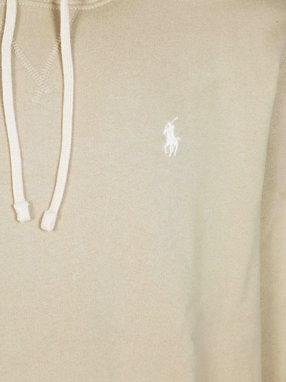 Толстовка с капюшоном на кулиске с вышитым логотипом POLO RALPH LAUREN, бежевый — фото 3