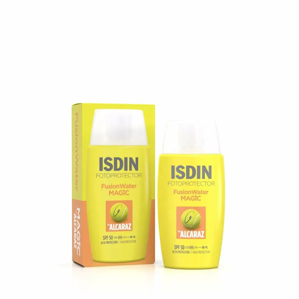 Солнцезащитный крем SPF50 Magic By Alcaraz 50мл Isdin, прозрачный