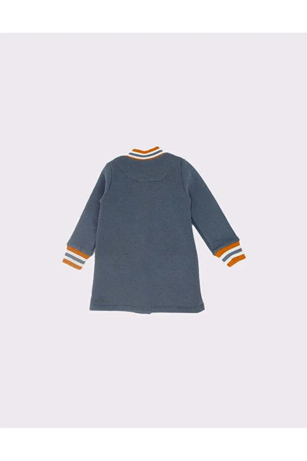 Детская куртка для девочек с принтом Rg Kidsstore, Smoked — фото 4